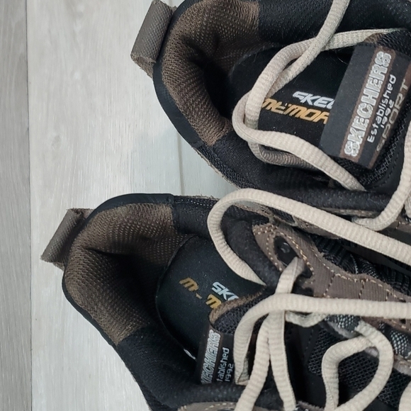 Skechers Mens Memory 51241 Foam Leather Running Sneakers shoes sz 8.5 - Picture 14 of 14